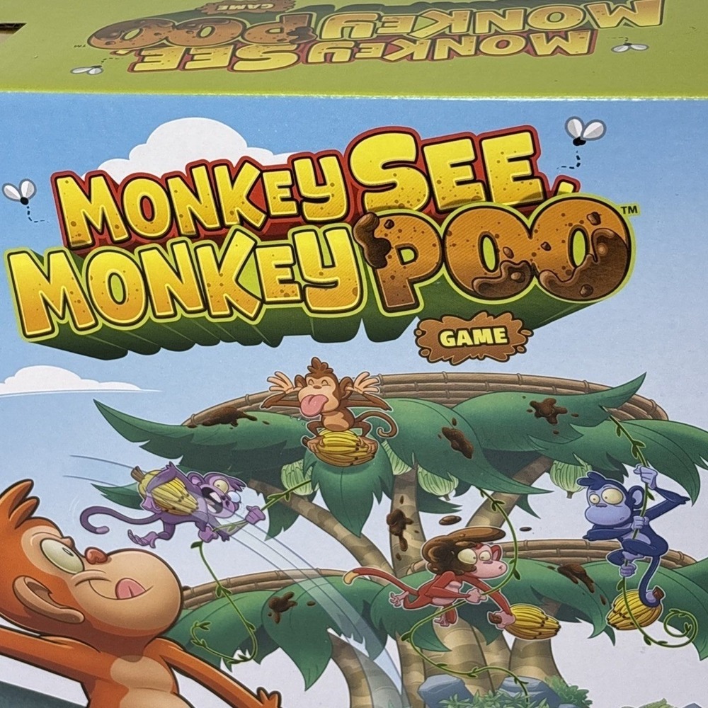 Spin Master Monkey‎ See Monkey Poo Game Banana Scented Poo Flinging Kids Game
